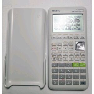 Casio FX-9750GIII Graphing Calculator Power Graphic 3  W/Cover White